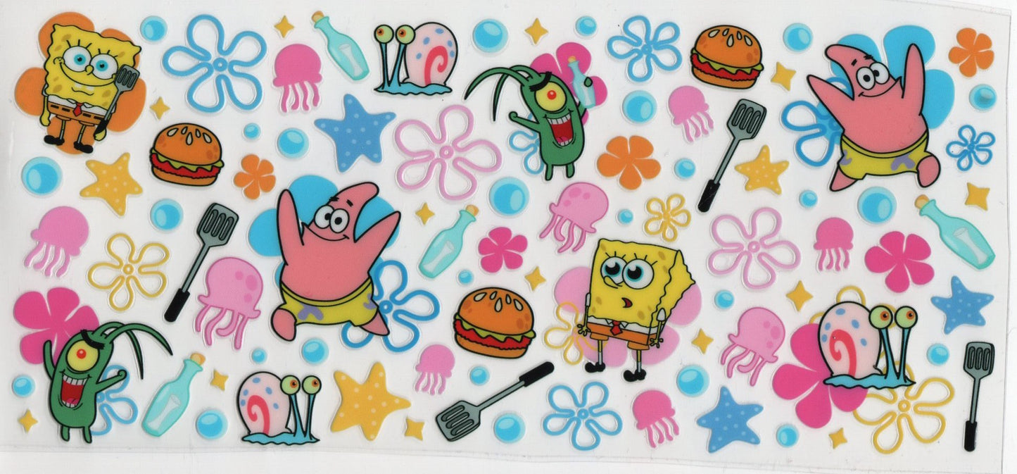 Spongebob and Friends - Cartoon Wraps