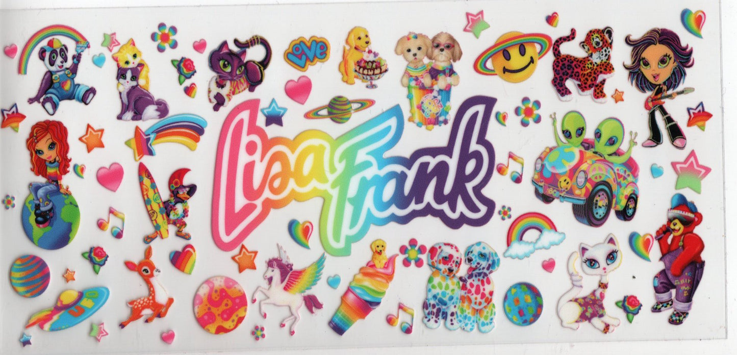 80's / Lisa Frank- Misc Wraps