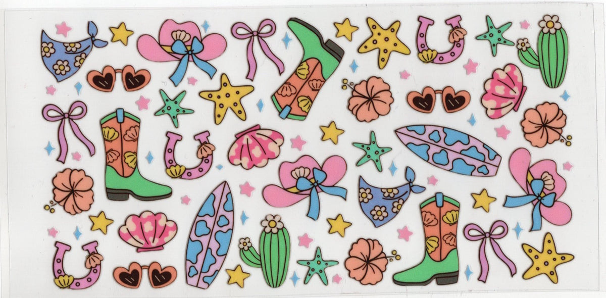 SeaShells , Salty Vibes and Sea Animals - Summer Wraps