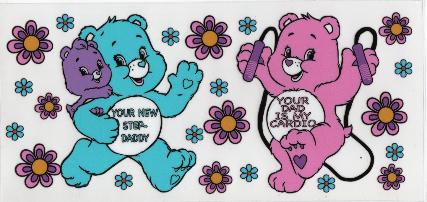 CareBear some have Curse Words - Cartoon Wraps