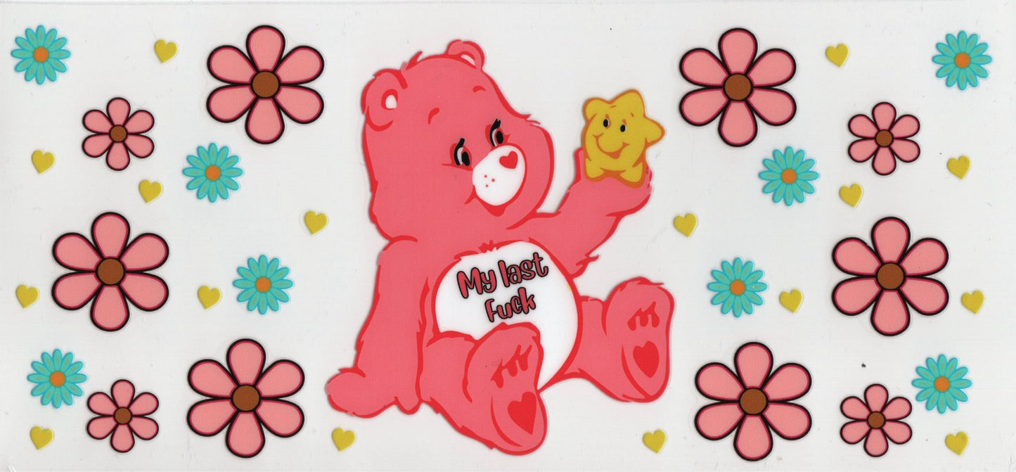 CareBear some have Curse Words - Cartoon Wraps