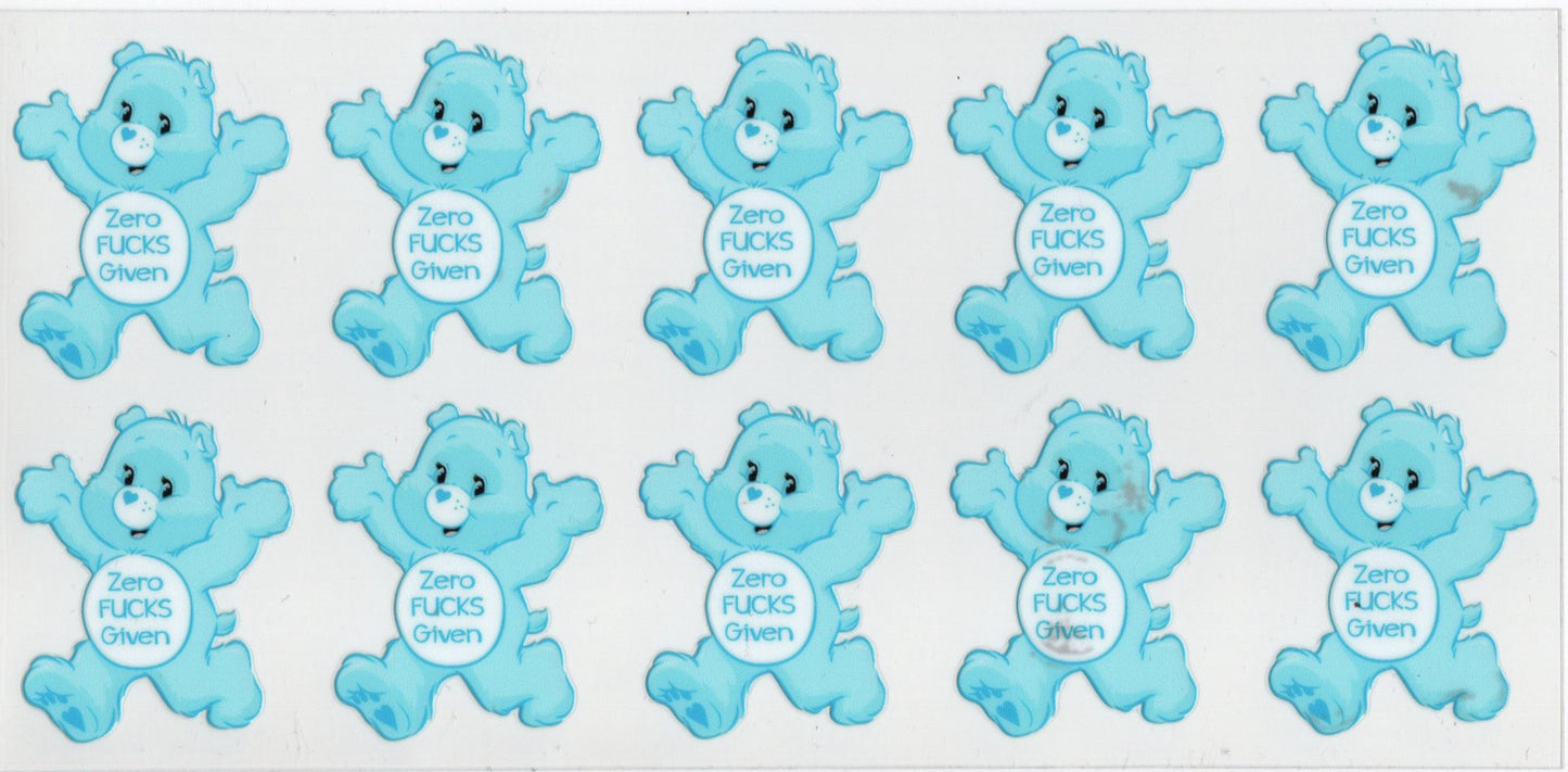 CareBear some have Curse Words - Cartoon Wraps