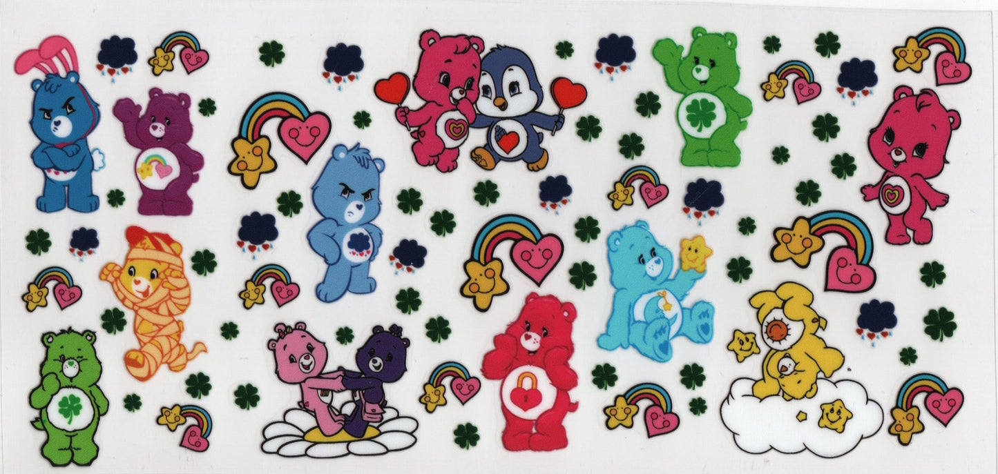 CareBear some have Curse Words - Cartoon Wraps