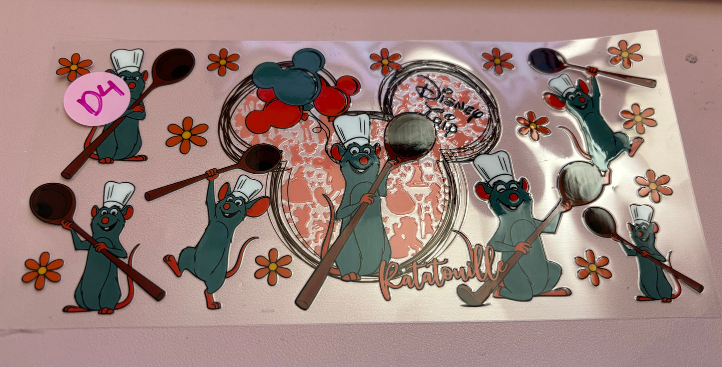 Ratatouille Wraps - Disney Wraps
