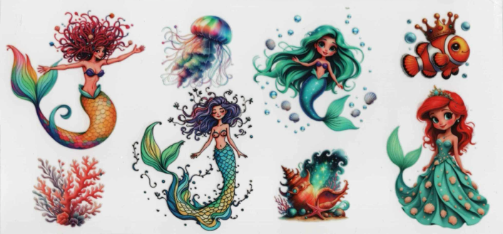 SeaShells ,  Salty Vibes and Sea Animals   - Summer Wraps