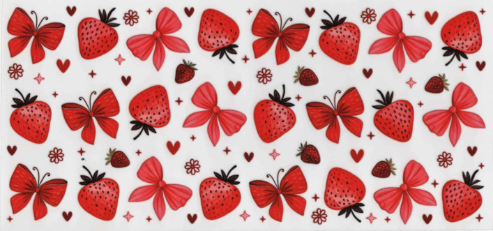 Strawberries and Bows - Summer Wraps