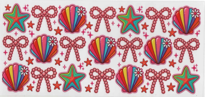 SeaShells ,  Salty Vibes and Sea Animals   - Summer Wraps