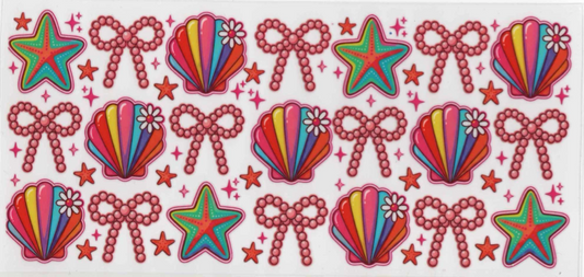SeaShells ,  Salty Vibes and Sea Animals   - Summer Wraps